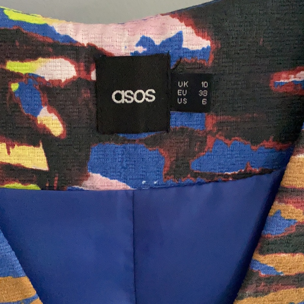 ASOS Blue mini Dress - Picture 3 of 6
